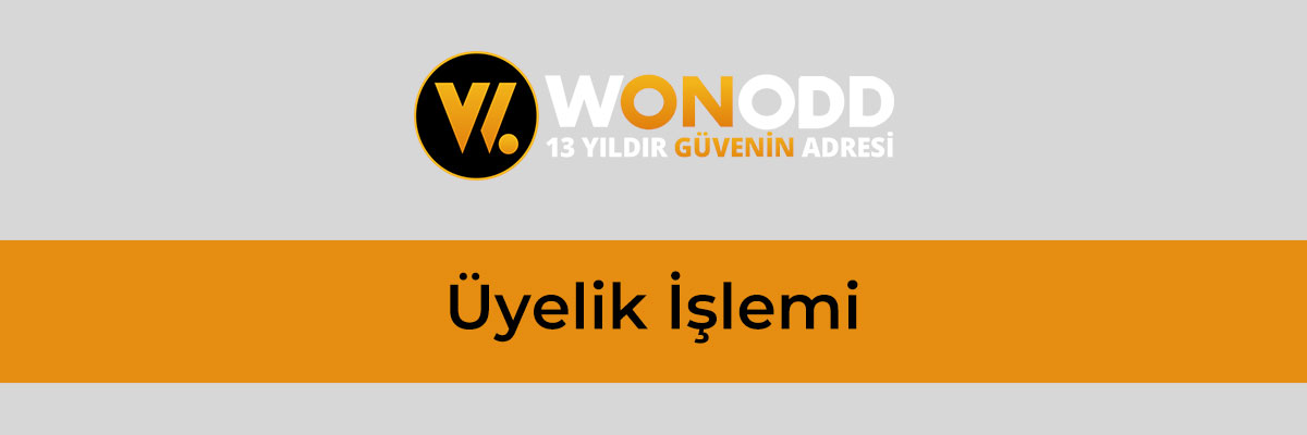 Wonodd Üyelik İşlemi